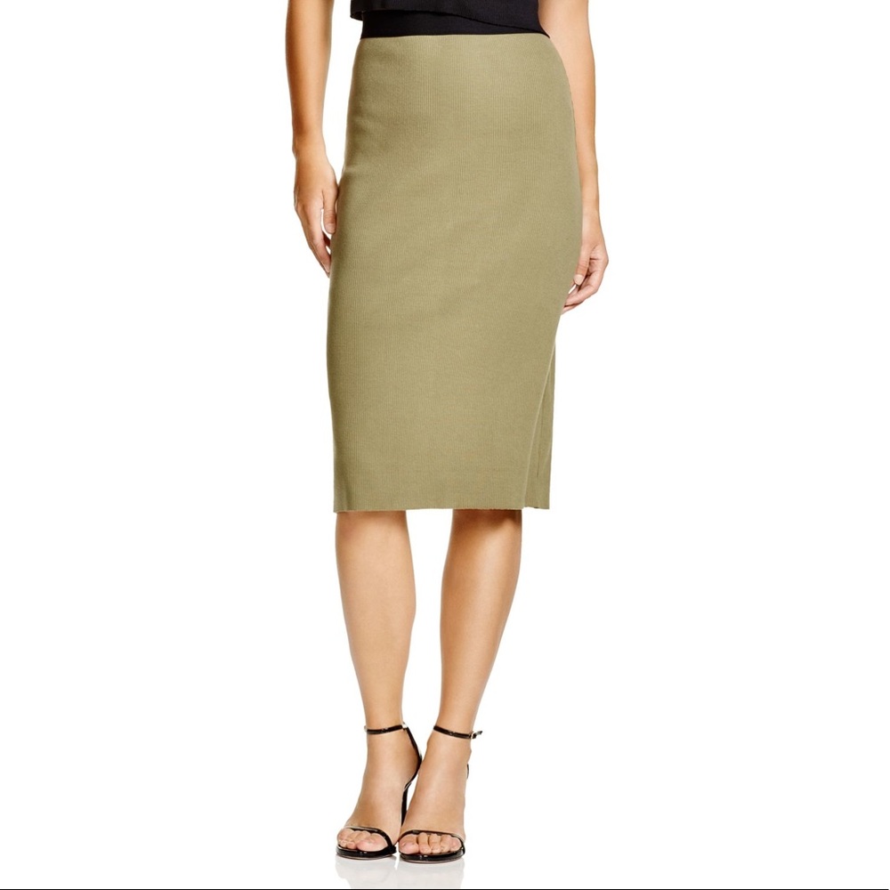 Viktoria & Woods Dux Tube Ribbed Pencil Skirt
